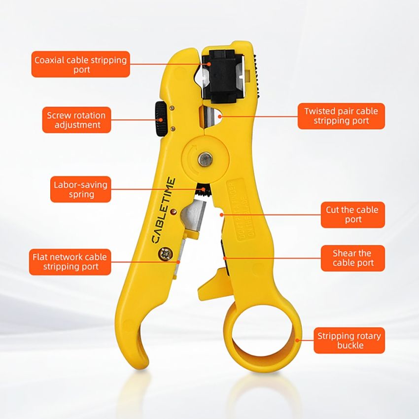Pengupas Kabel LAN Stripping Tool Cable Stripper