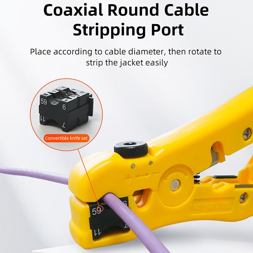 Pengupas Kabel LAN Stripping Tool Cable Stripper