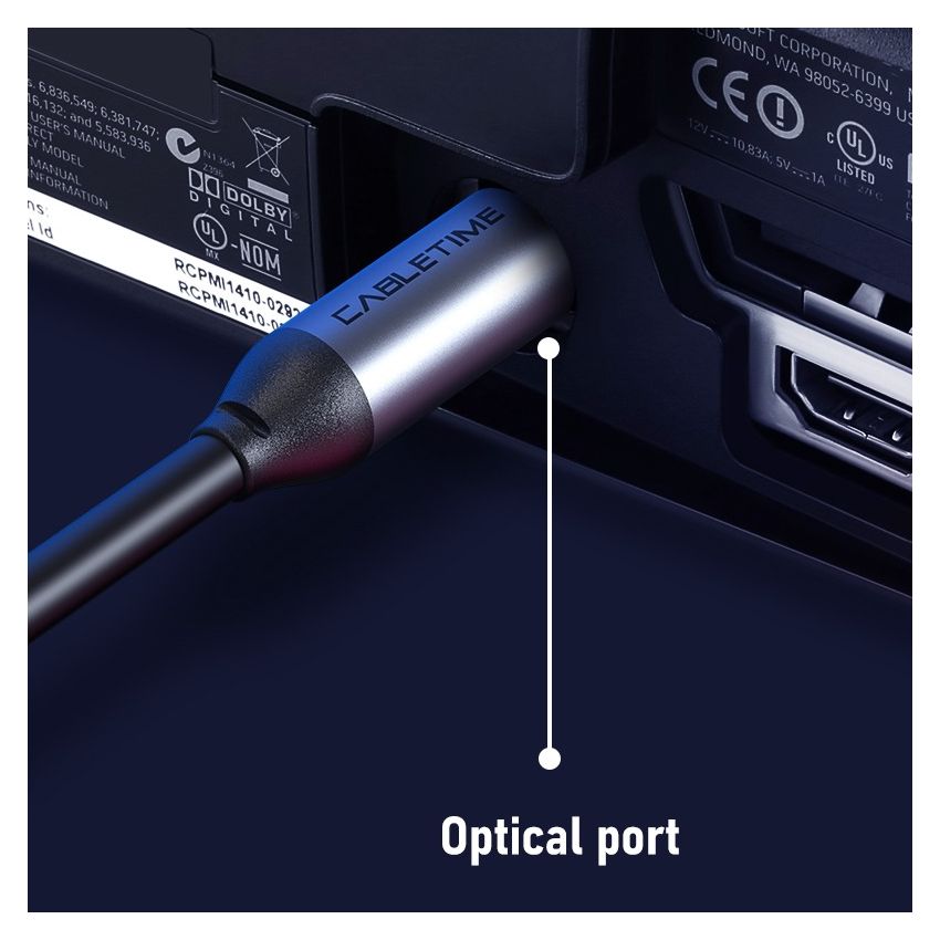 Kabel Audio Optik Optical Toslink Digital Audio Premium