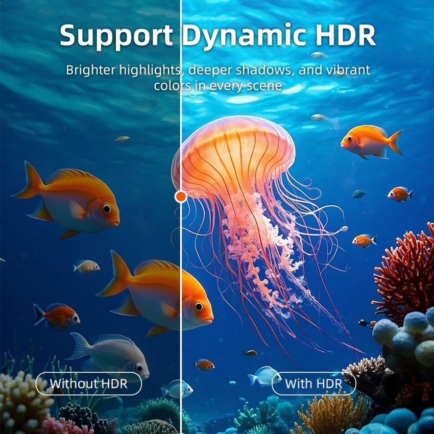 Kabel HDMI Ultra Slim 2.1 8K HDR 60Hz 120Hz Premium Quality