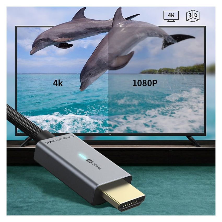 Kabel Converter Mini DisplayPort to HDMI Adapter Thunderbolt to HDMI