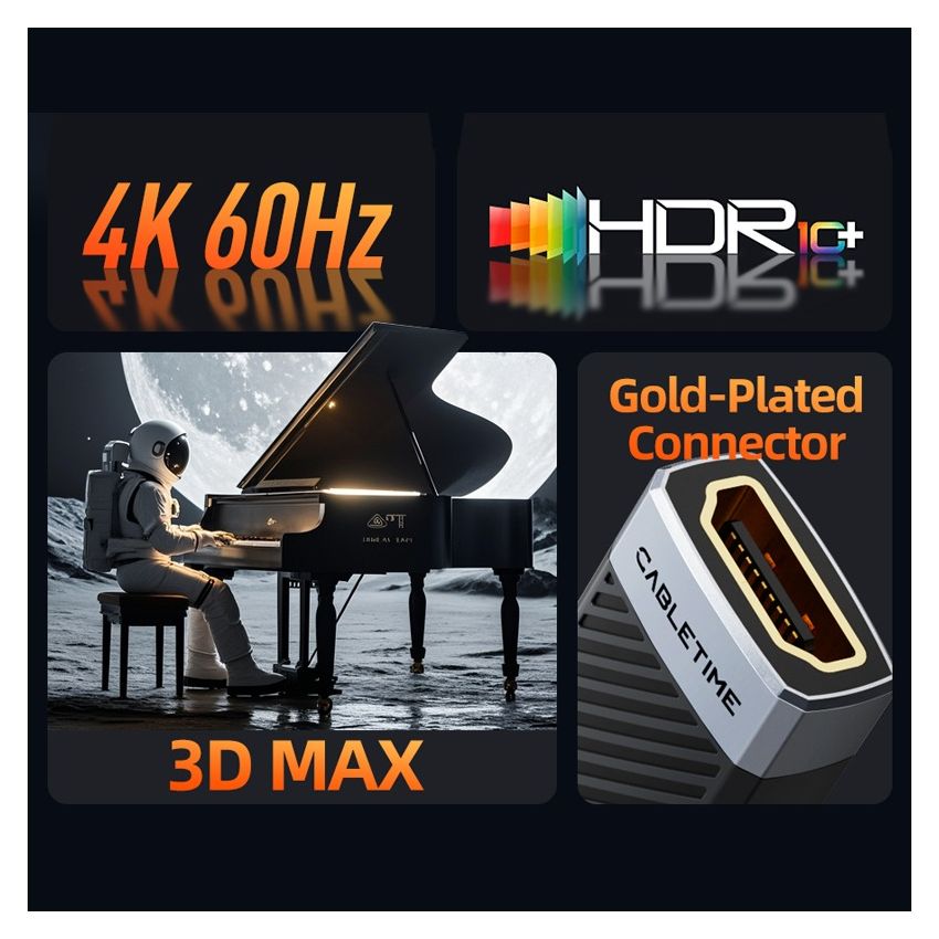 Kabel HDMI Female to Female Extension Perpanjangan