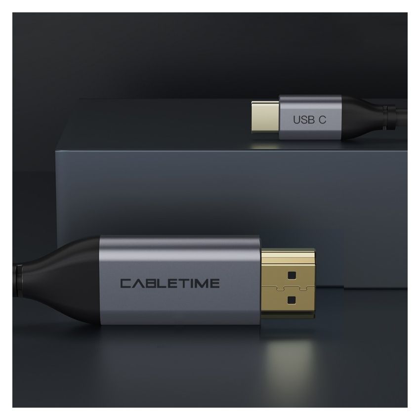 Kabel USB Type C to HDMI Thunderbolt 3