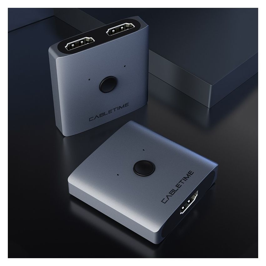 HDMI Switcher 2 In 1 Out 4K60Hz