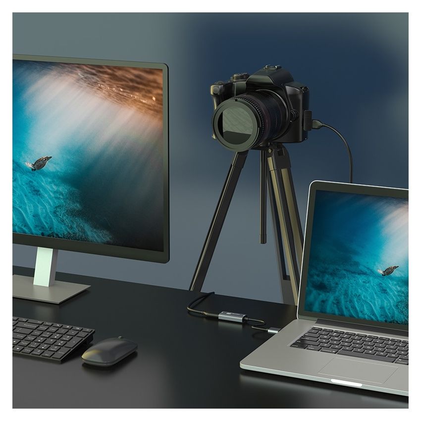 Video Capture Card USB to HDMI Game Record Live Streaming