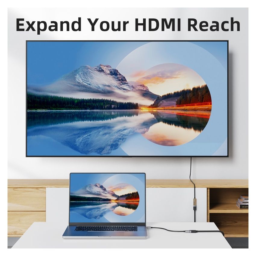 Kabel HDMI Female to Female Extension Perpanjangan