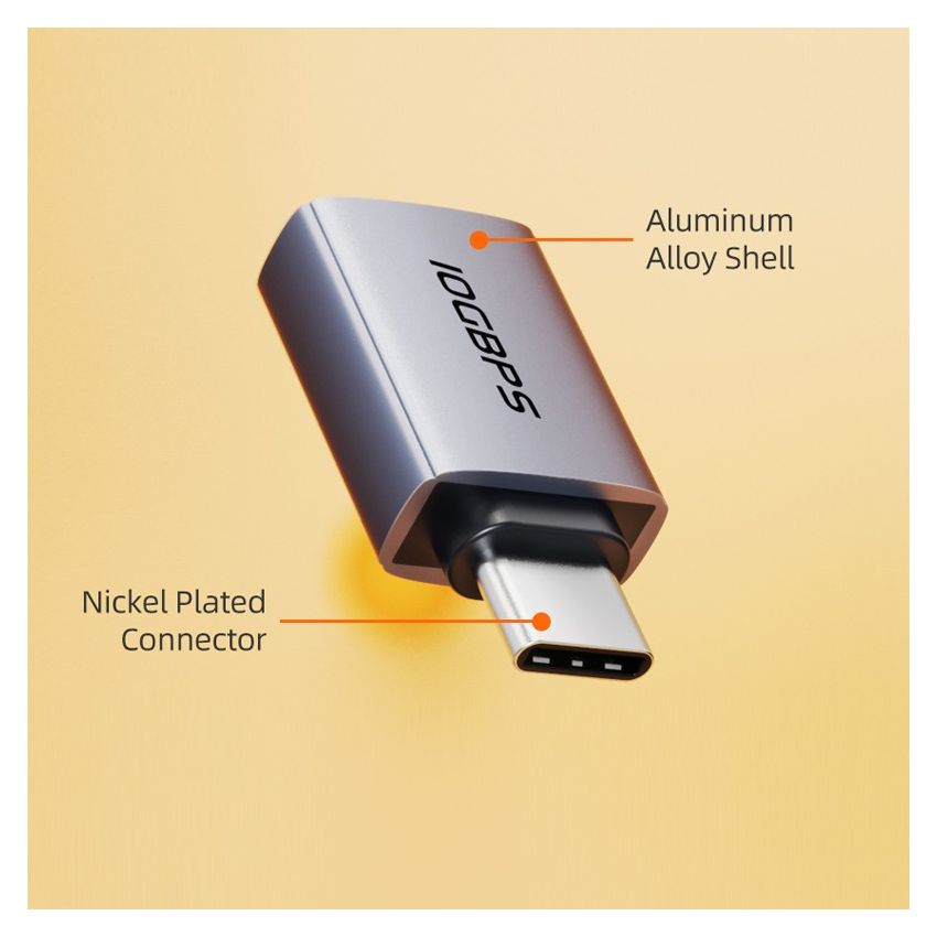 10Gbps USB C to USB Adaptor OTG Data Transfer