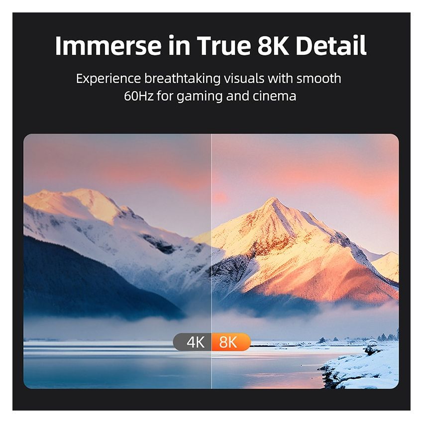 Kabel HDMI Extension 8K Perpanjangan HDMI 2.1 Male To Female