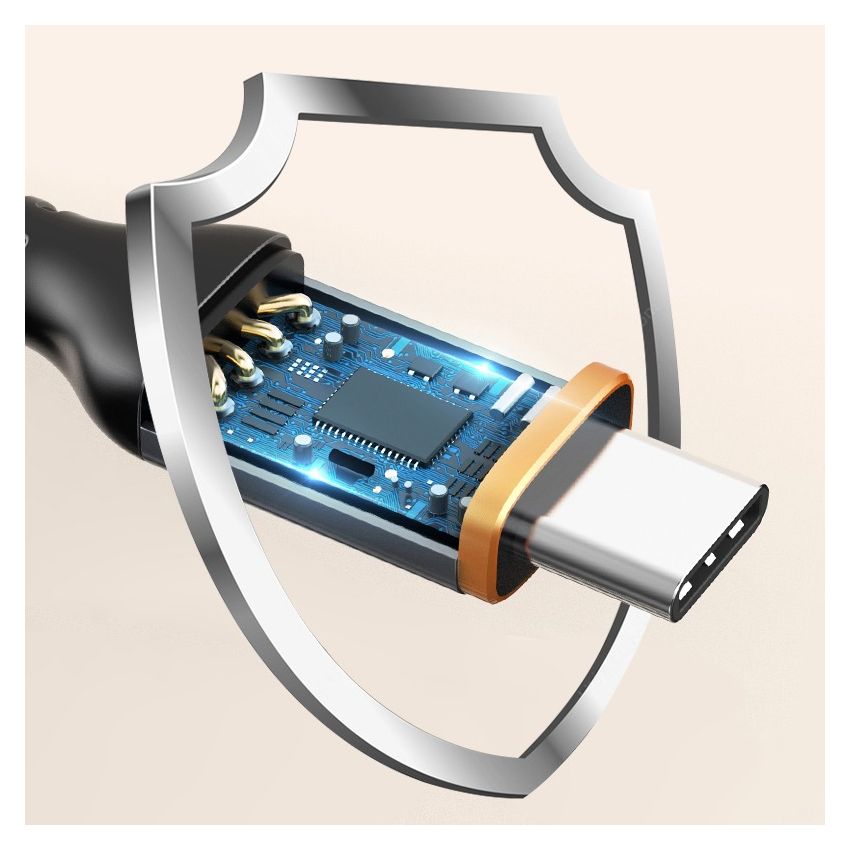 Kabel Data USB A to USB C Fast Charging 3A Untuk Android