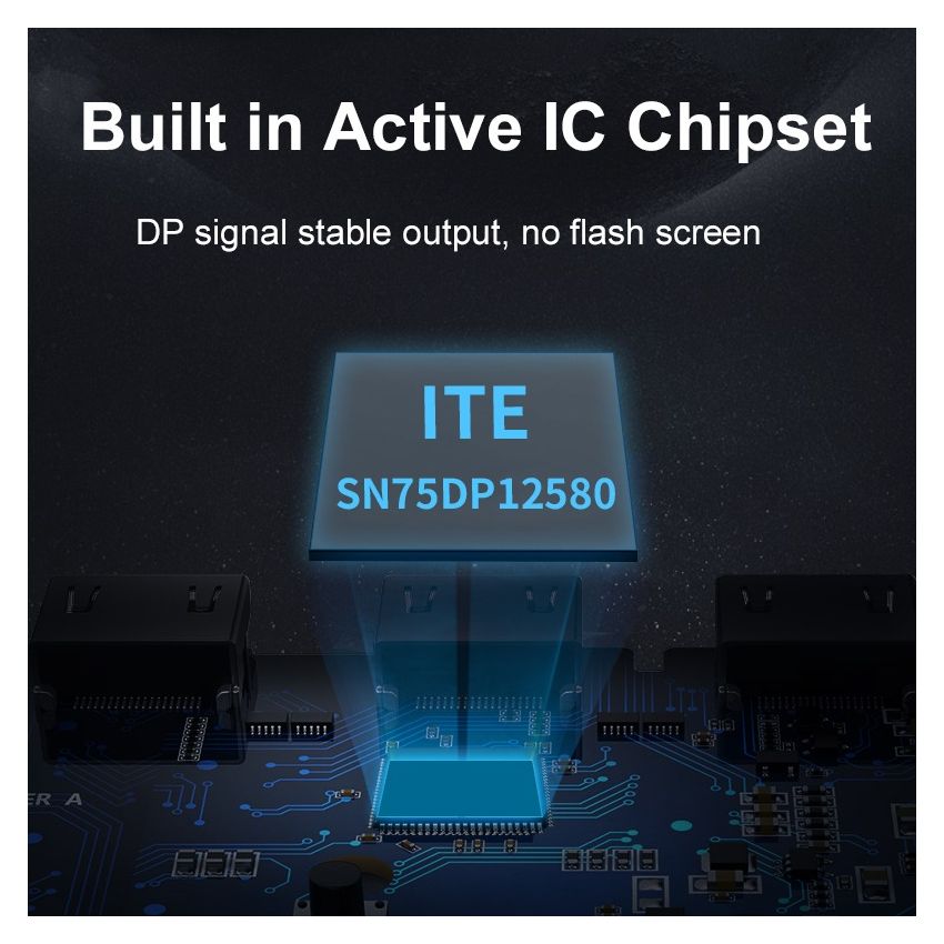 USB-C to DisplayPort Mini DP Female 4K Thunderbolt Adapter