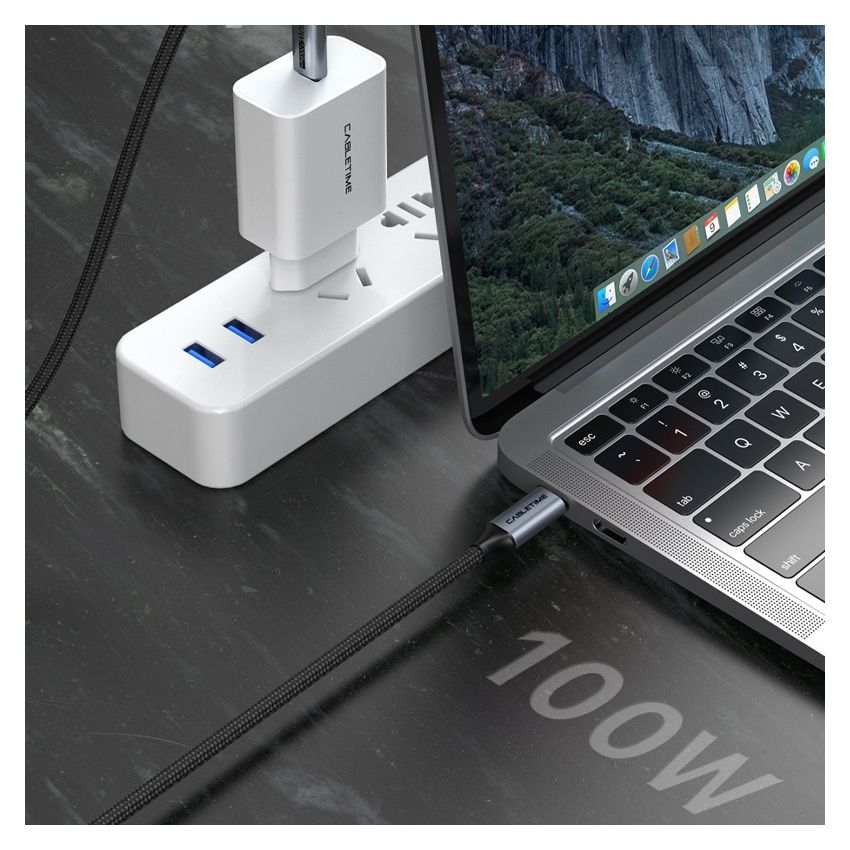 Kabel Data USB C Thunderbolt 3 PD 100W Display Video