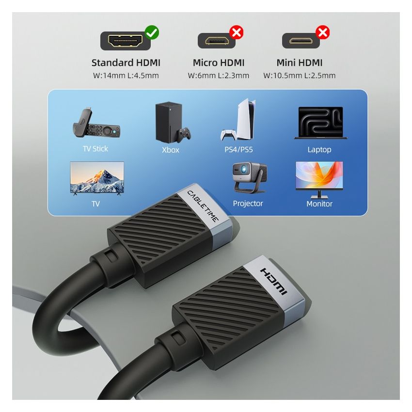 Kabel HDMI Female to Female Extension Perpanjangan