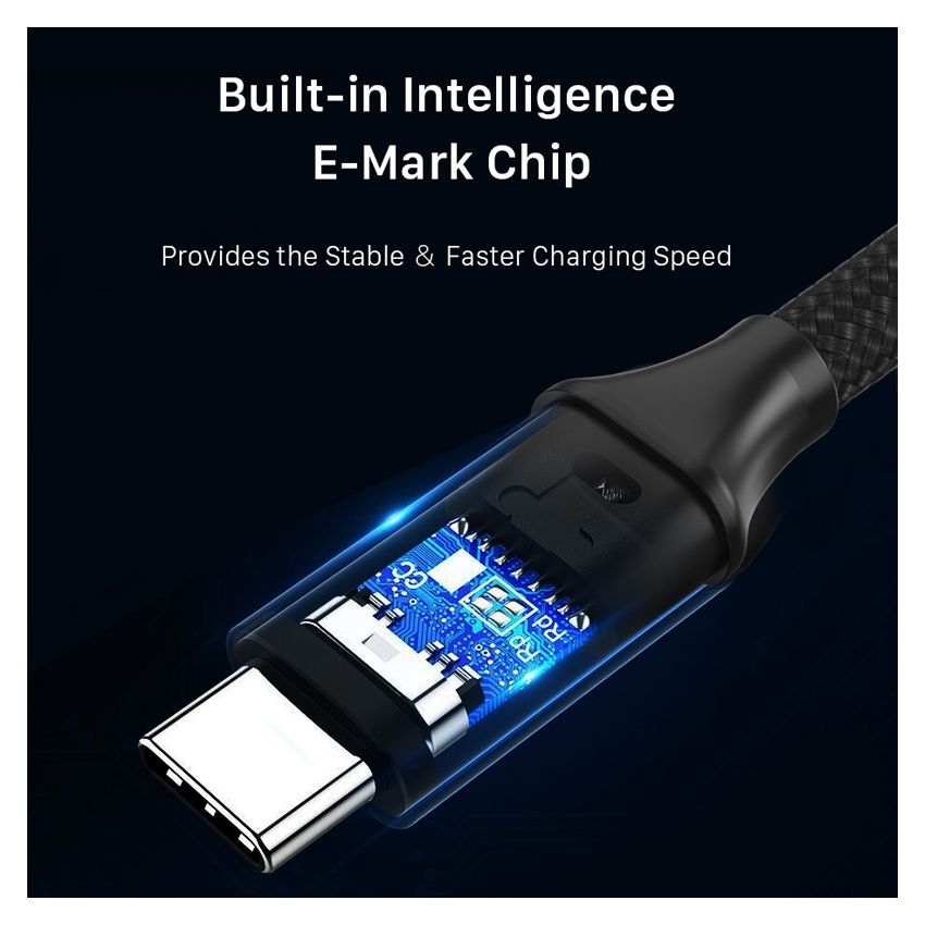 Kabel Data USB C Thunderbolt 3 PD 100W Display Video
