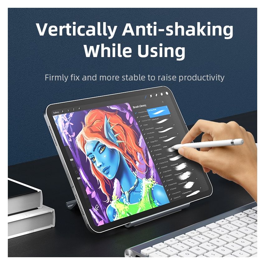 Laptop Stand Holder Vertical Gravity Adjustable Holder For Desk