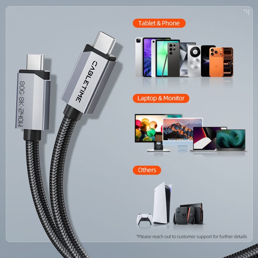 Kabel Data USB 4 v2.0 8K60Hz 240W High Speed Data Transfer