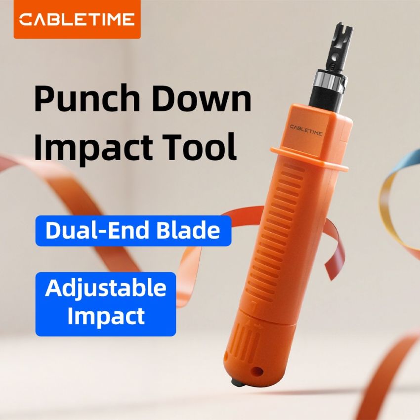 Punch Down Impact Tool Modular Jack RJ45