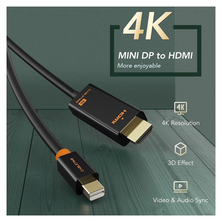Kabel Mini DisplayPort to HDMI Cable 4K30Hz