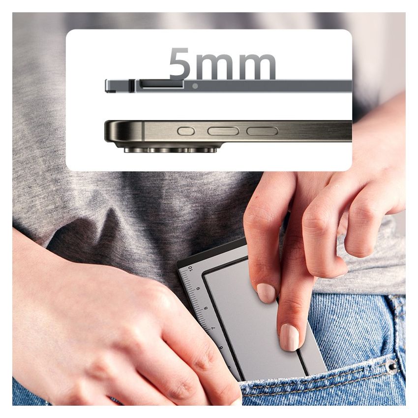 Phone Holder Aluminum Stand Adjustment Foldable Design Elegant