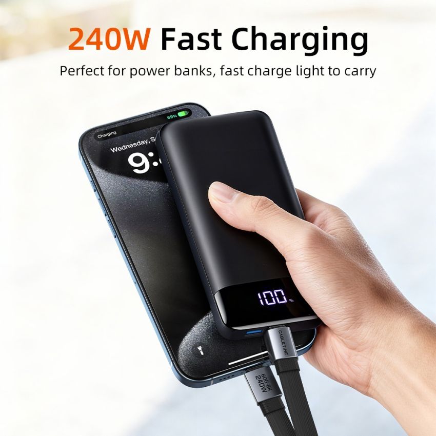 Kabel USB4 V2.0 240W 8K PD w/ Keychain Cable