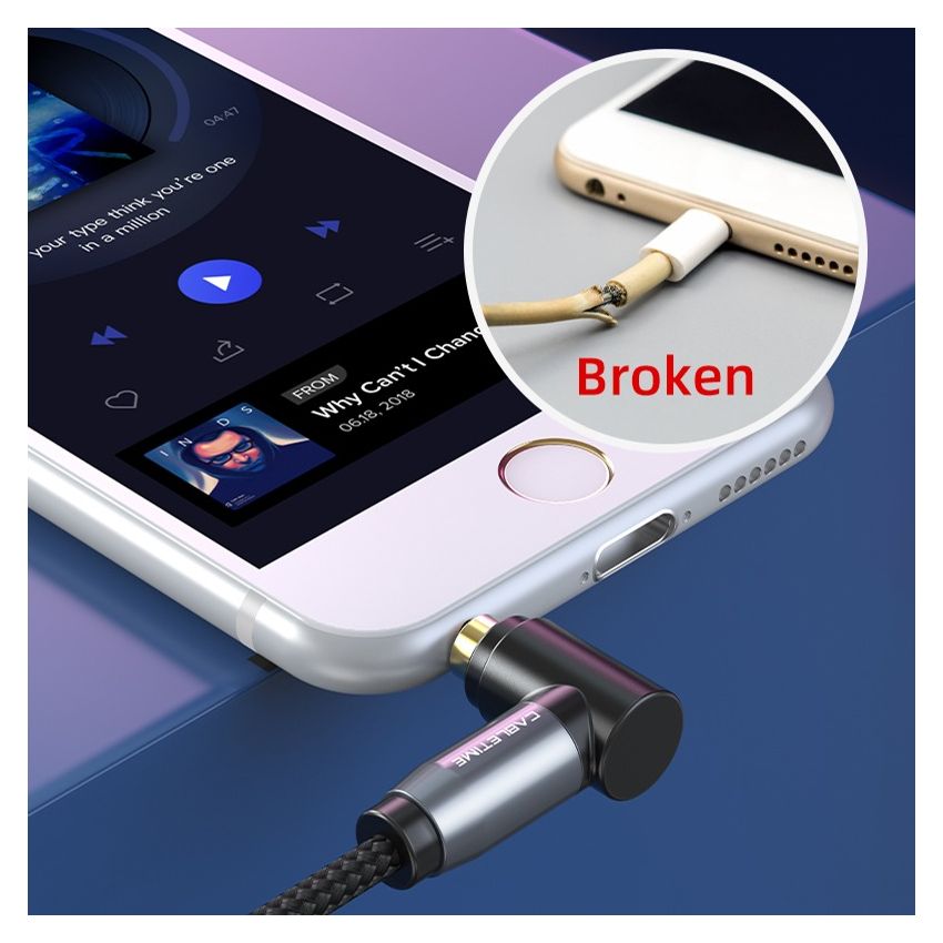  Kabel Aux 3.5mm 90 Degree Right Angle Audio Aux Male to Male