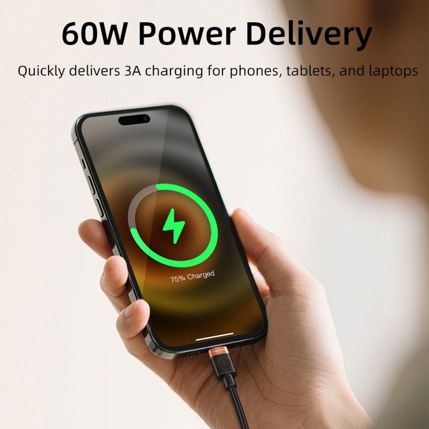 Kabel Casan Hp Charger Android Tipe C Male to Male Untuk Semua Hp
