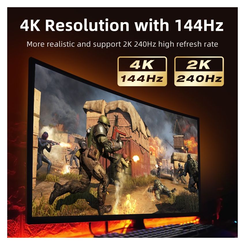 Kabel HDMI Optic Fiber Active 2.1 8K 60Hz 48Gbps HDR 