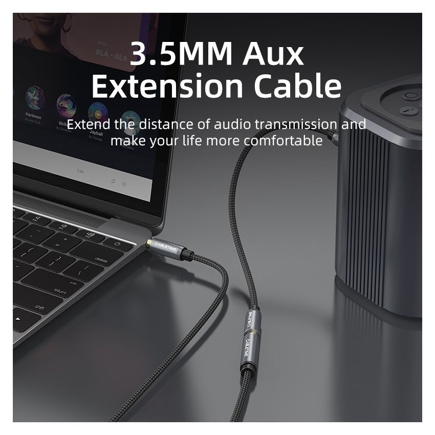 Kabel Audio Extension Perpanjangan Aux 3.5mm Male to Female