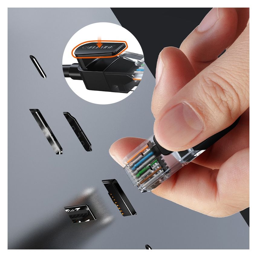 Kabel LAN RJ45 Cat 6 Gigabit Ethernet UTP Cable 1000Mbps