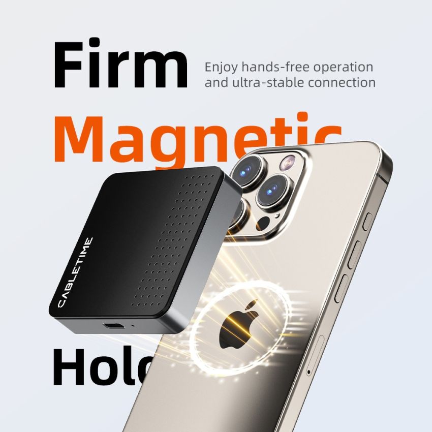 Enclosure SSD USB-C to NVMe SSD 10Gbps Magnetic