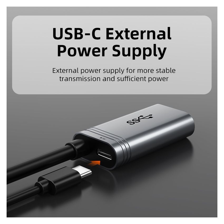 Kabel USB 3.0 Active Extension Cable Male to Female with Amplifier