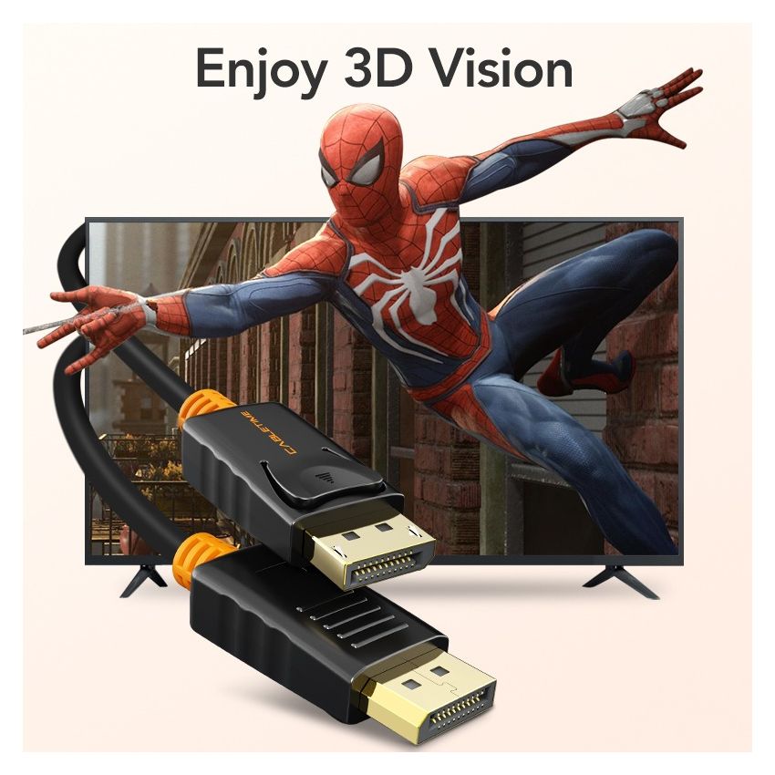 Kabel DisplayPort 1.2 Male to Male 4K