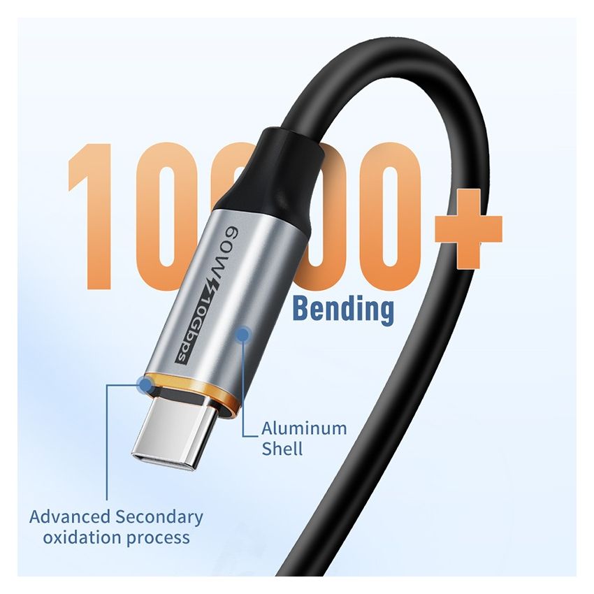 Kabel Data USB Type C 3.1 Gen 2 3A Fast Charging Cable