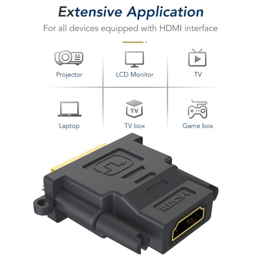 Adapter HDMI To DVI-D Female HDMI To DVI 24+1 Display
