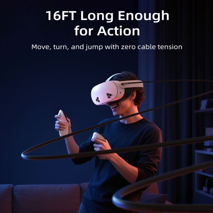 Kabel Data VR Gaming PC Oculus Quest Link USB C 5Gbps
