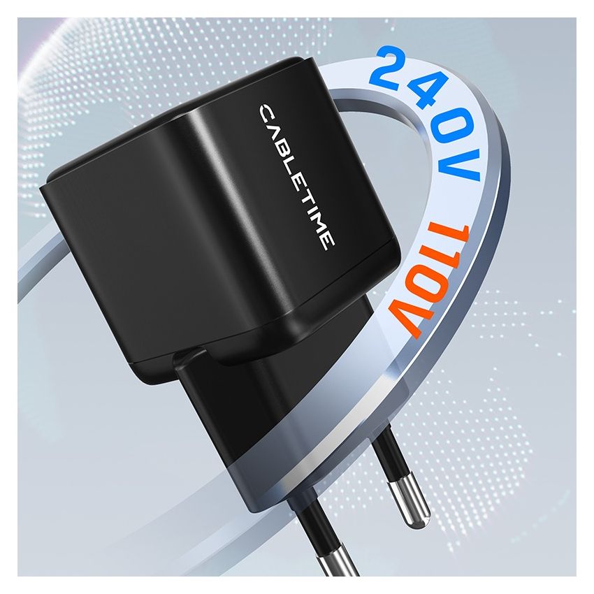 Adaptor GaN Charger 20W for iPhone 15/14/Pro Max