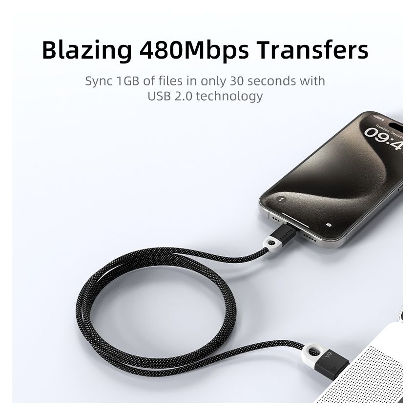 Kabel Data Type-C 6A Super Charge Pengisian Cepat untuk Android