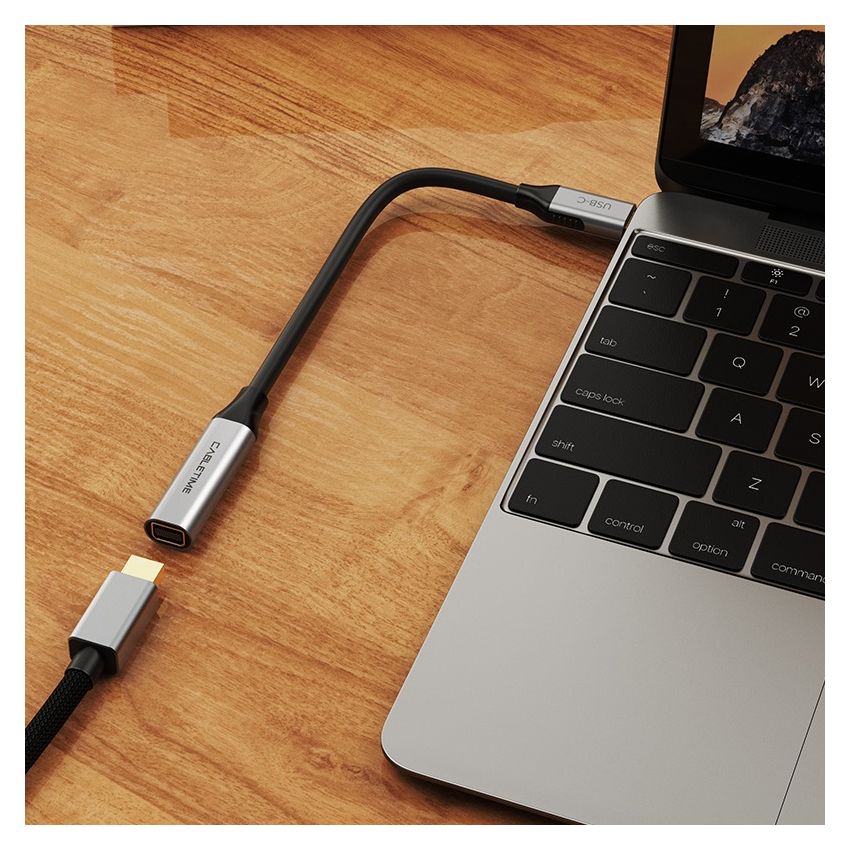 Converter USB 3.1 Type-C to Displayport Mini 4K 60Hz