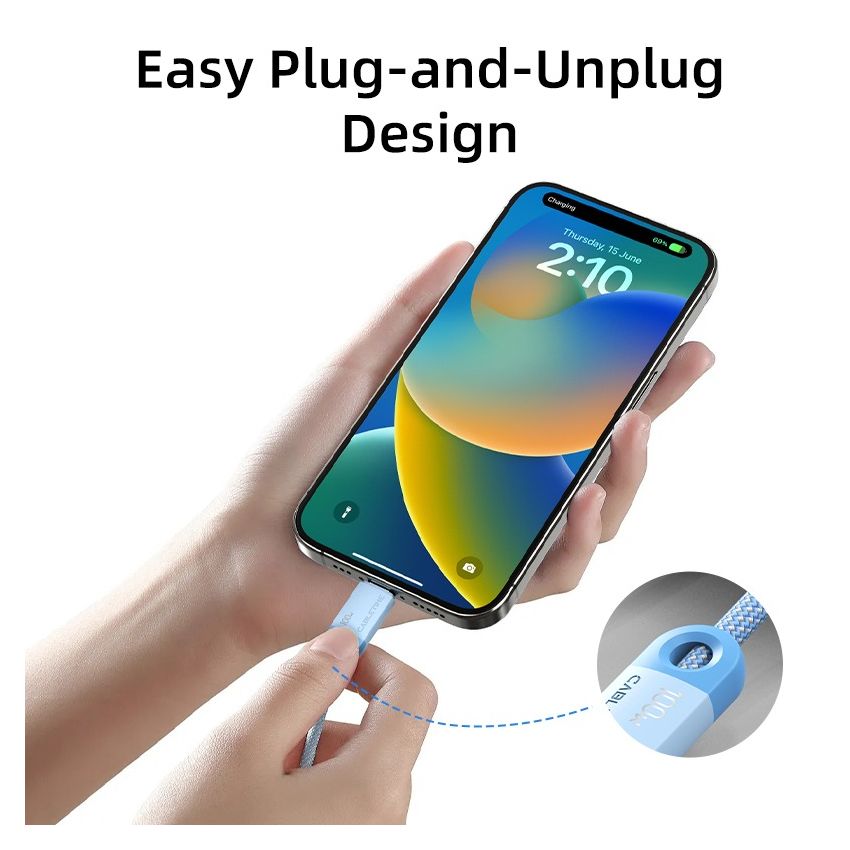 Kabel Data Fast Charger USB-C to C PD 100W USB Type C