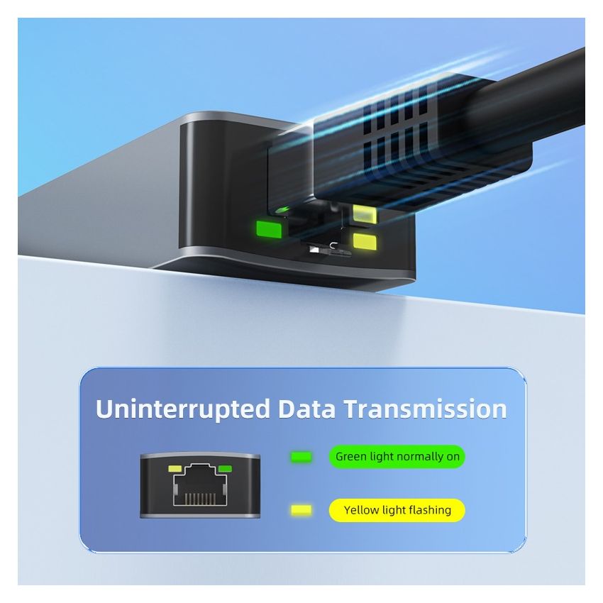 USB 3.1 Type C to RJ45 2.5G Ethernet LAN Adapter
