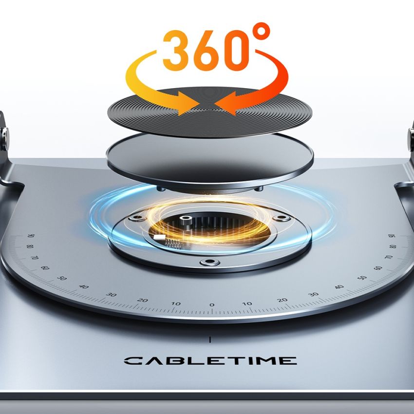 Adjustable Swivel Laptop Stand 360 Rotating for MacBook Pro