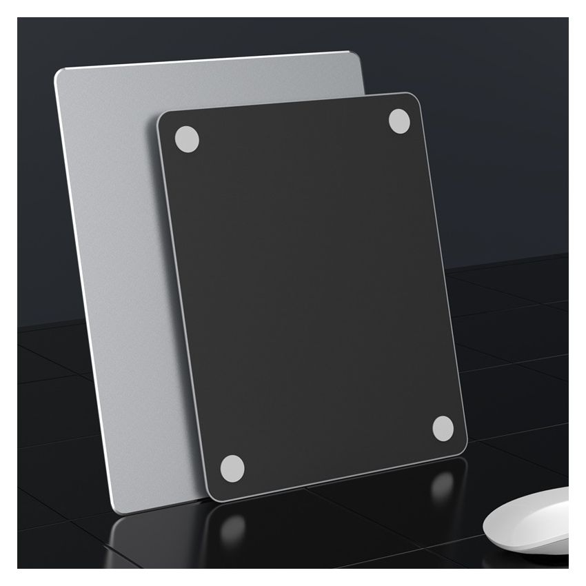 Mousepad Gaming Premium DeskMat Aluminum Metal Smooth
