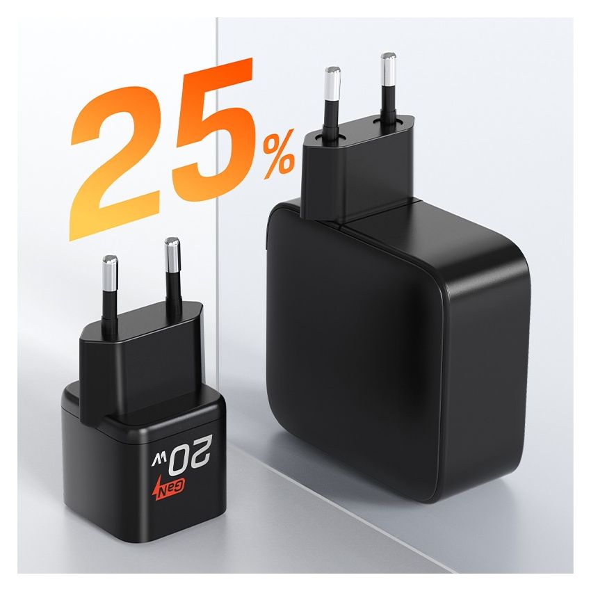 Adaptor GaN Charger 20W for iPhone 15/14/Pro Max