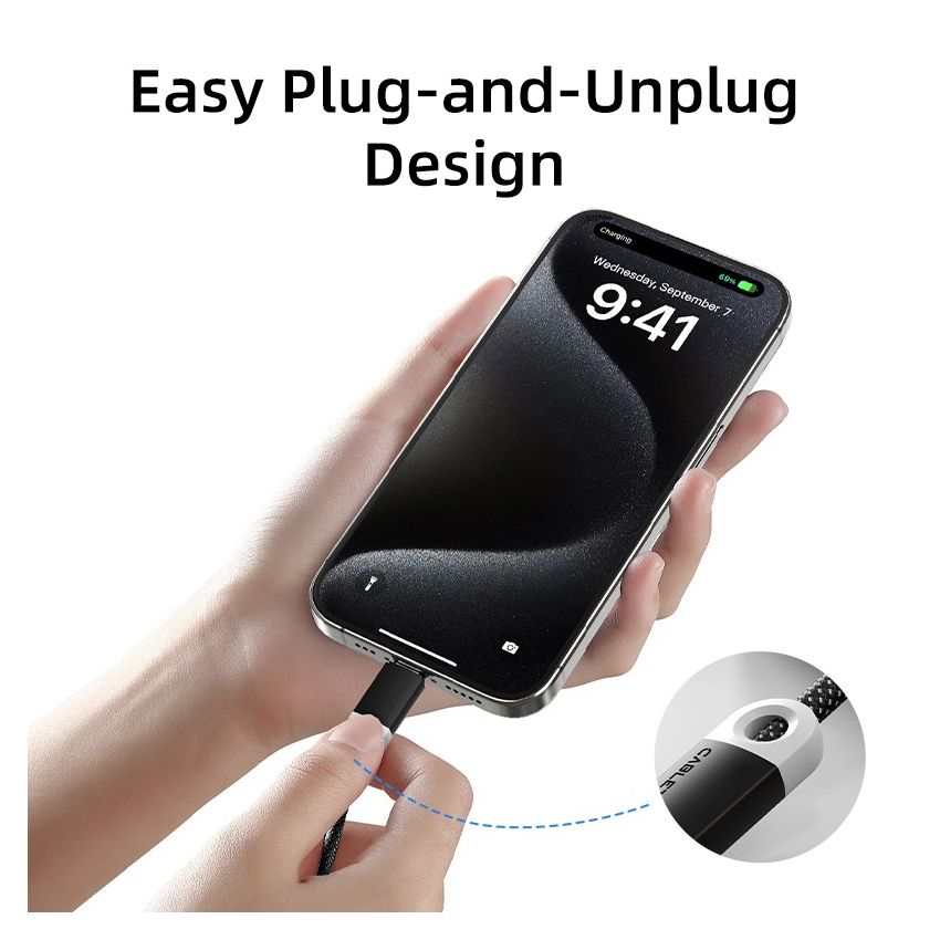 Kabel Data Type-C 6A Super Charge Pengisian Cepat untuk Android