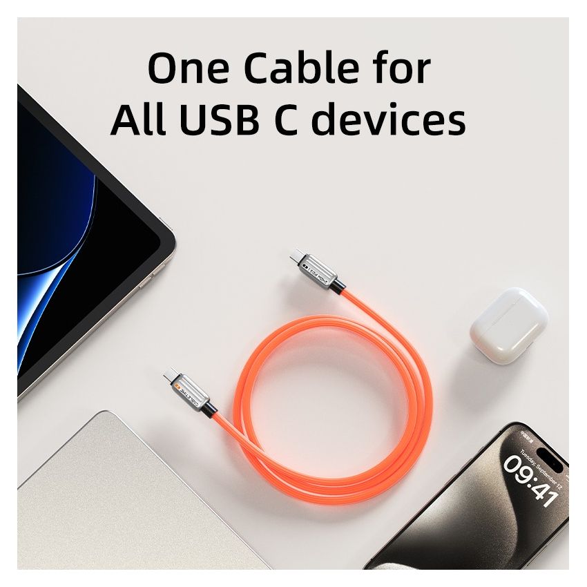 Kabel USB Type-C PD 3.1 240W 5A Ultra Fast Charging