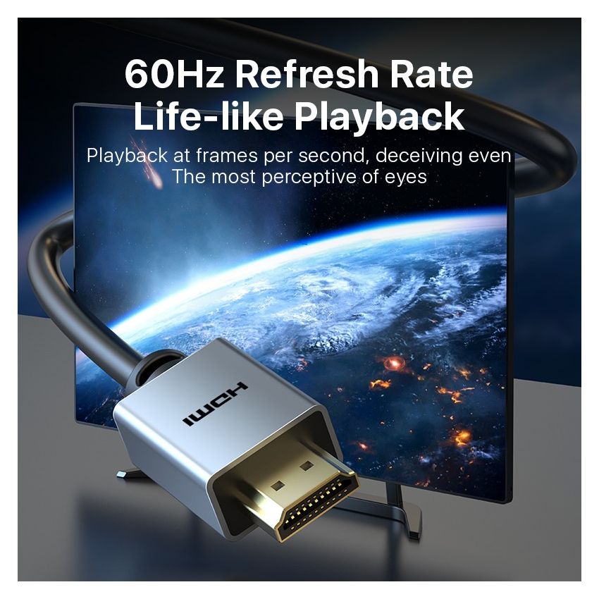 Kabel HDMI 2.0 4K UHD HDR High Speed Visual HDTV
