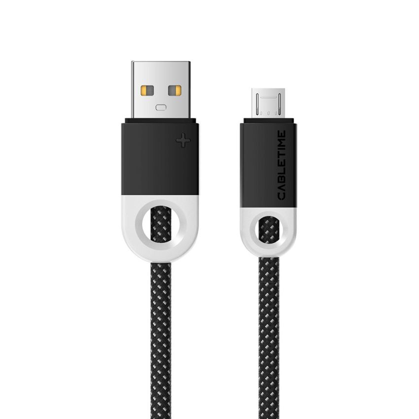 Kabel Data Micro USB 3A 18W Pengisian Cepat Casan Untuk Android