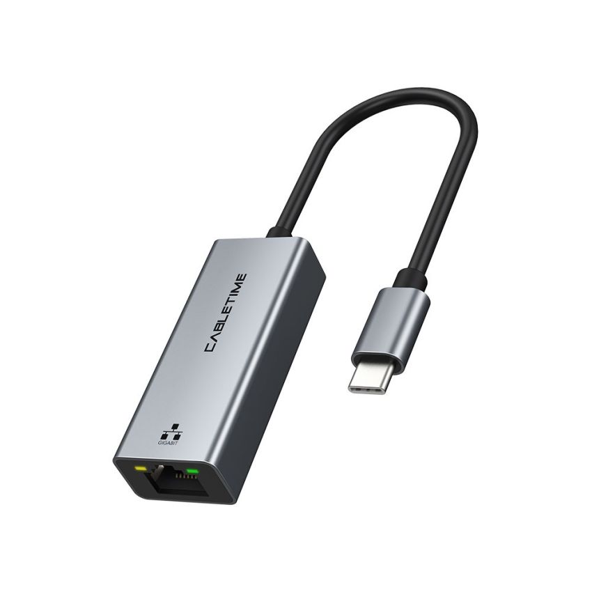 Adapter USB Type-C to RJ45 Gigabit Ethernet LAN