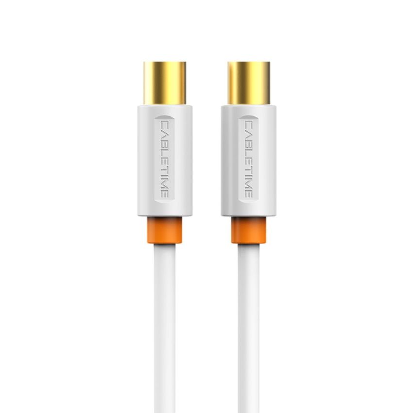 Kabel Antena TV Digital Analog Coaxial Cable Antena untuk HDTV TV