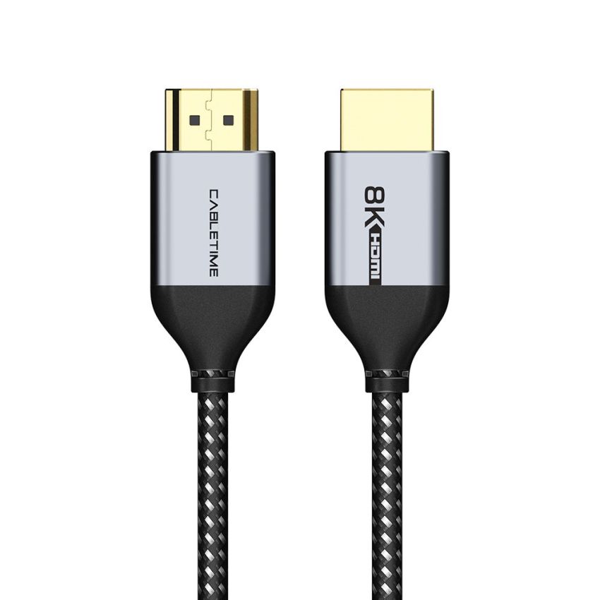 Kabel HDMI 2.1 Male to Male Braided 8K 4K High Speed HDR