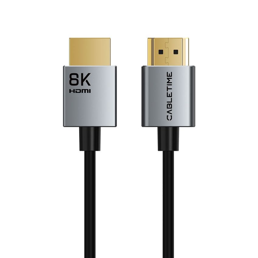 Kabel HDMI Ultra Slim 2.1 8K HDR 60Hz 120Hz Premium Quality